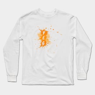 YES Splash | Version Orange Long Sleeve T-Shirt